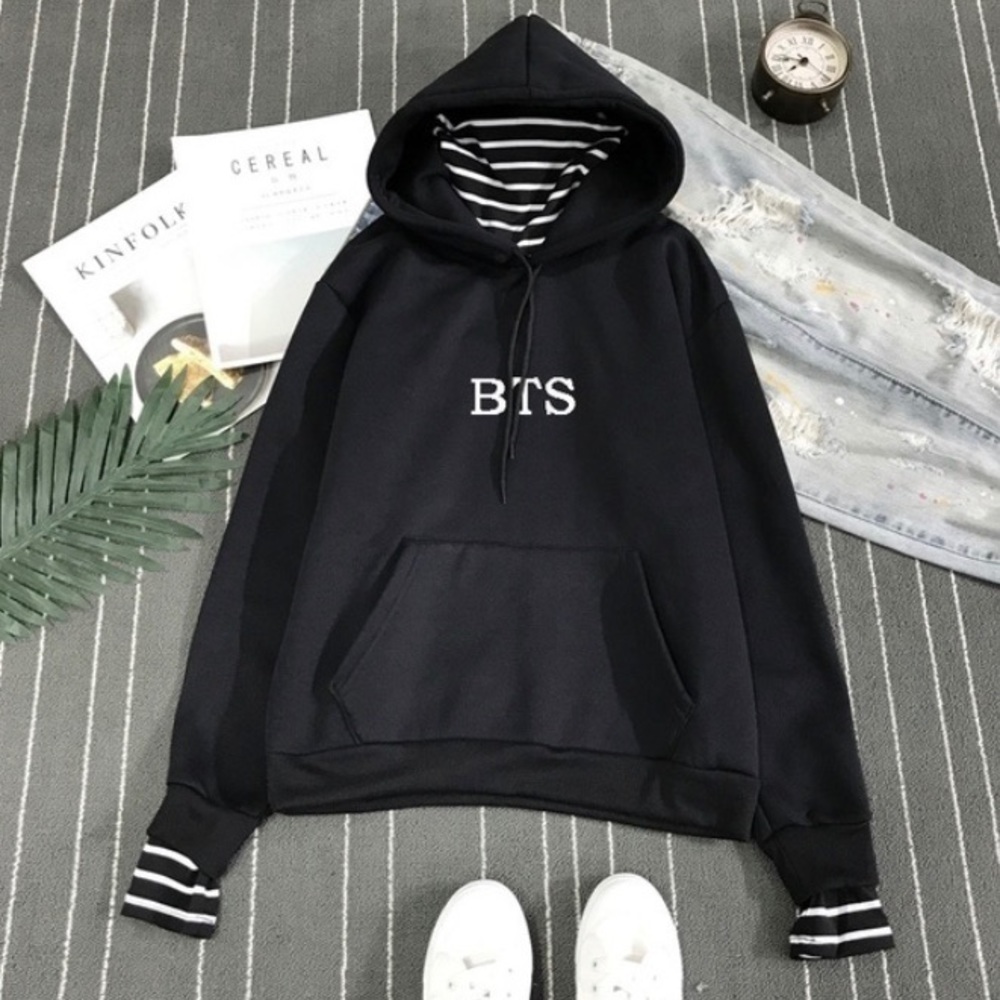 BTS Black Hoodie / Pullover